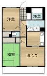 キャンベルハイツ綱島の物件間取画像